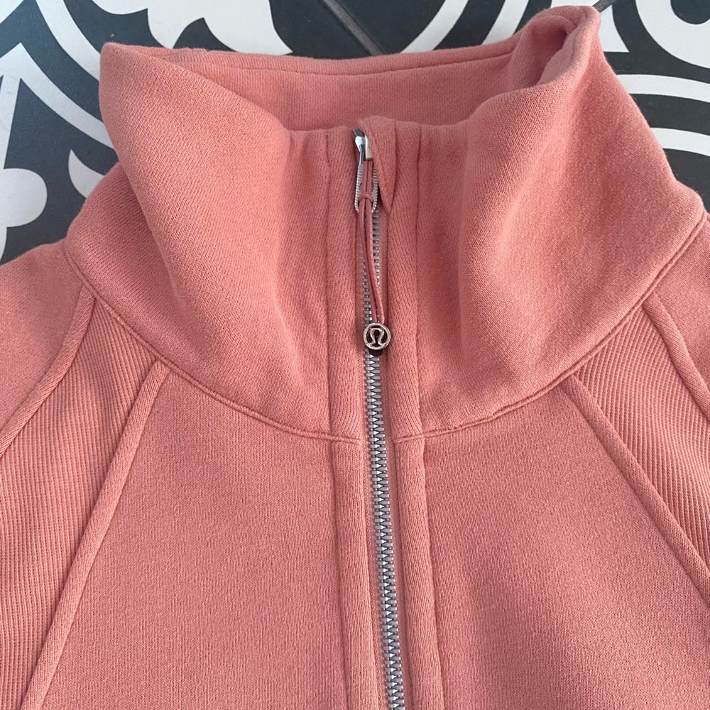 Lululemon scuba funnel neck half zip
